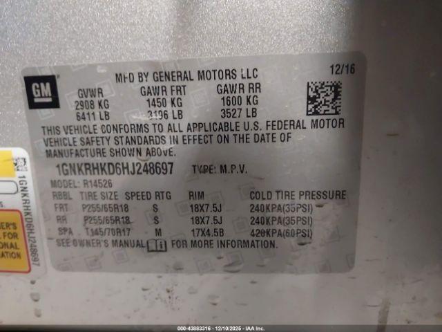 Chevrolet Traverse 2lt Image 14