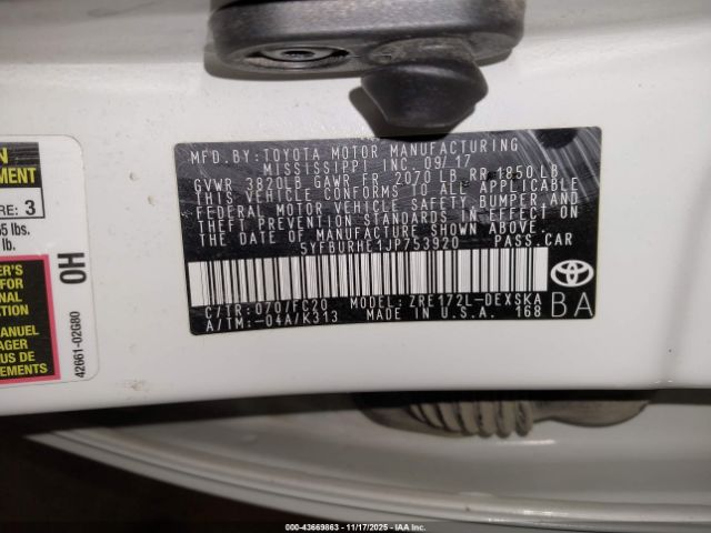 Toyota Corolla Se Image 11