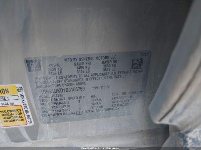 Chevrolet Traverse 2lt Image 15